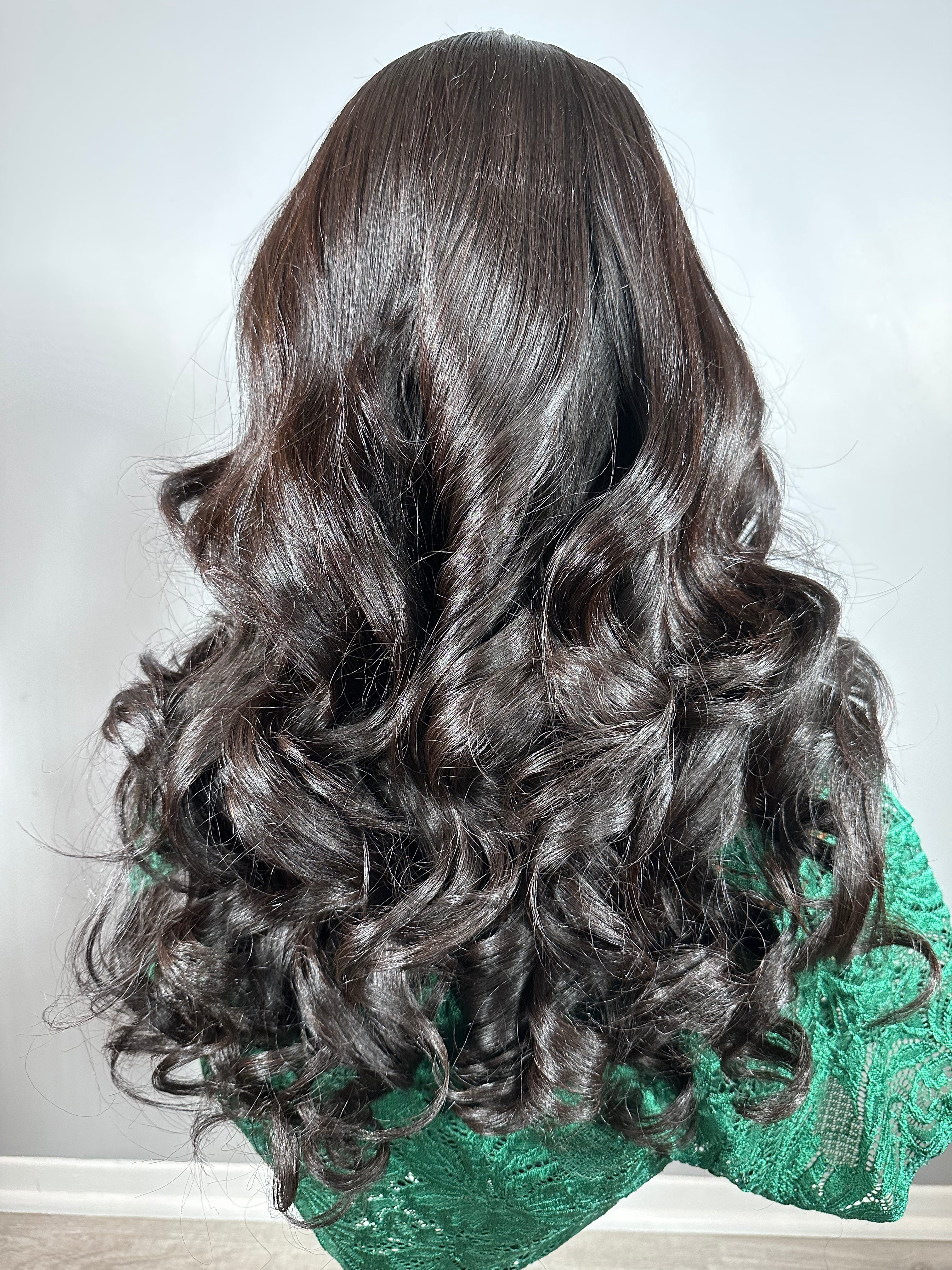 18” Thee Silk Press Glue-Less Wig - Glamour House Of Hair 